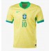 Camisa de time de futebol Brasil Rodrygo Goes #10 Replicas 1º Equipamento Copa America 2024 Manga Curta